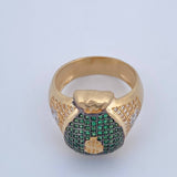 Money Bag Ring 10.2gr / Size 10 / 18K Gold $