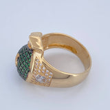 Money Bag Ring 10.2gr / Size 10 / 18K Gold $