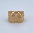 Virgin Guadalupe Ring 7.7gr / Size 9 1/4 / 18K Gold $