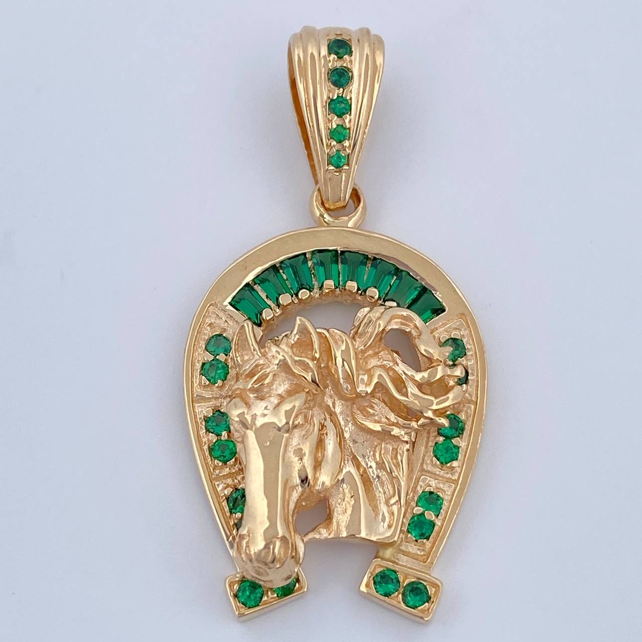 Dije Herradura Caballo 9.25gr / 4.2cm / Oro 18K $