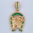 Dije Herradura Caballo 9.25gr / 4.2cm / Oro 18K $