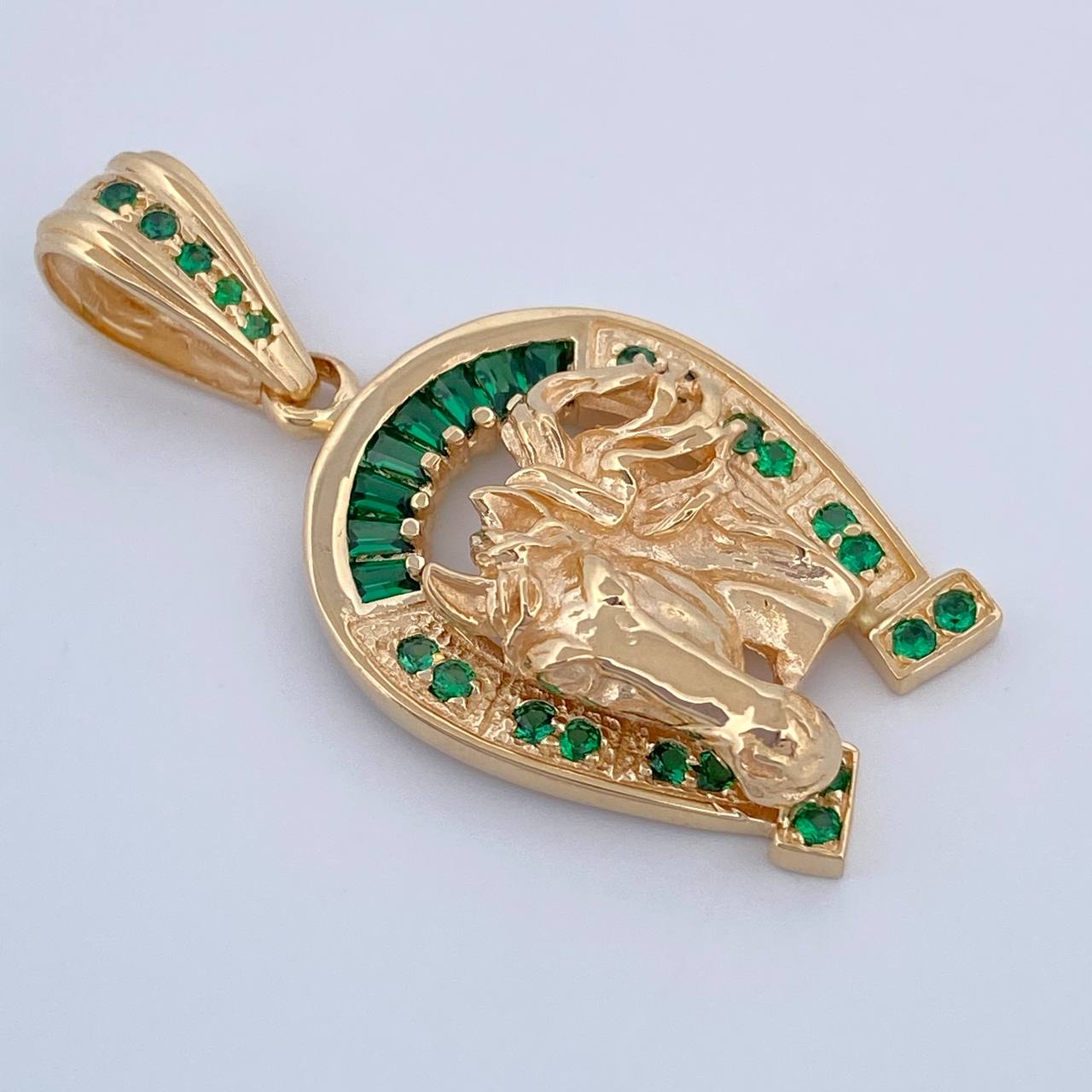 Dije Herradura Caballo 9.25gr / 4.2cm / Oro 18K $