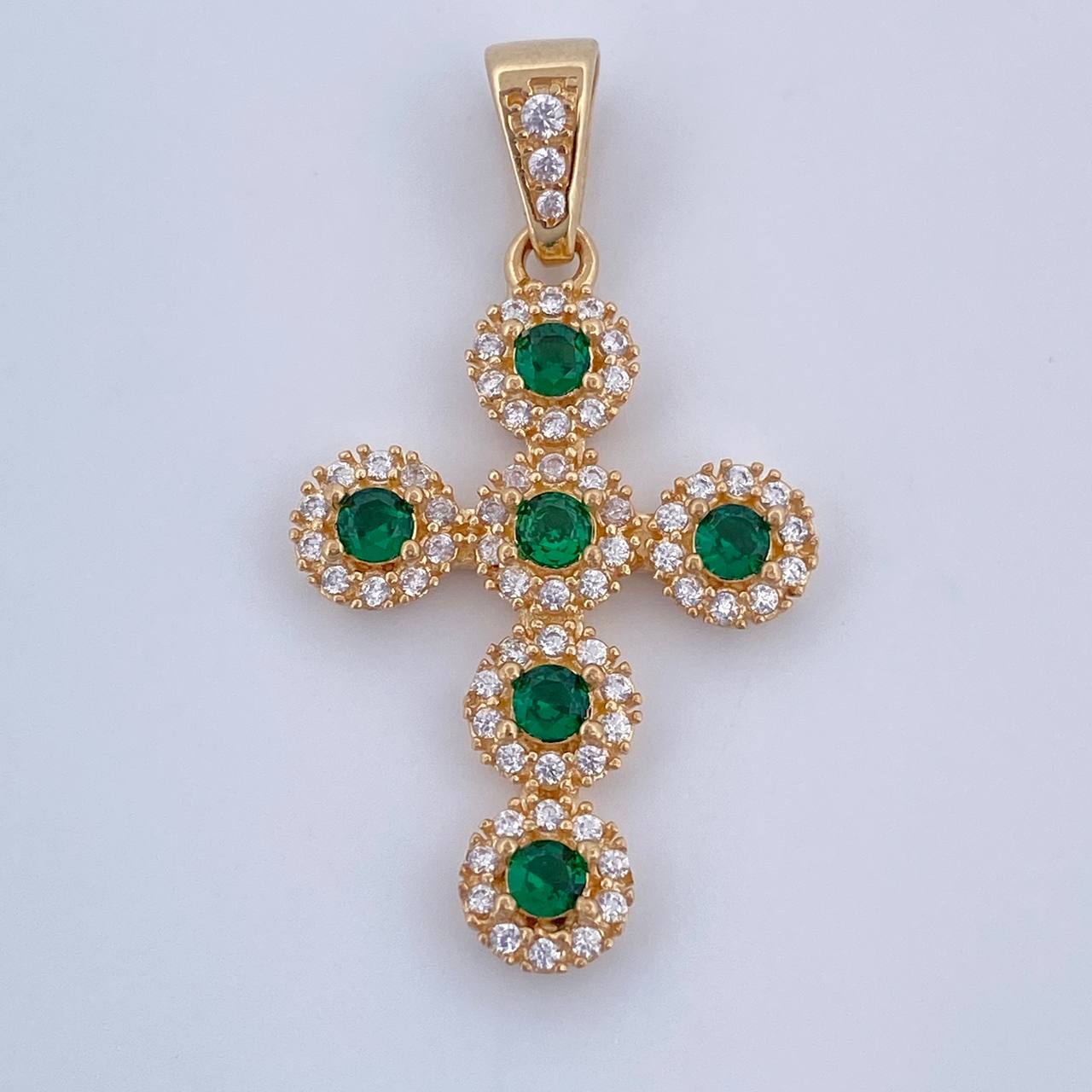 Pendant Dense Cross 2.45gr / 3.2cm / 18K Gold $