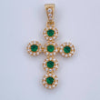 Pendant Dense Cross 2.95gr / 3.2cm / 18K Gold $