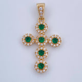 Pendant Dense Cross 2.95gr / 3.2cm / 18K Gold $