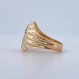 Virgin Guadalupe Ring 5.1gr / Size 6 1/2 / 18K Gold $