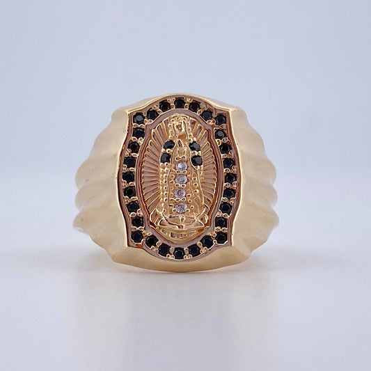 Virgin Guadalupe Ring 5gr / Size 6 / 18K Gold $