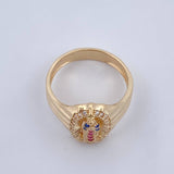 Virgin Guadalupe Ring 4gr / Size 7 1/2 / 18K Gold $