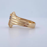 Virgin Guadalupe Ring 4gr / Size 7 1/2 / 18K Gold $