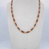 Rustic Barrel Chain 17.65gr / 62cm (24.4in) / 18K Gold $
