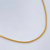 Franco Chain 3.85gr / 23 3/4 in / 18K Gold +3 &
