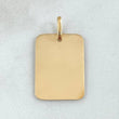 Pendant Plate 2.3gr / 3cm / 18K Gold ©