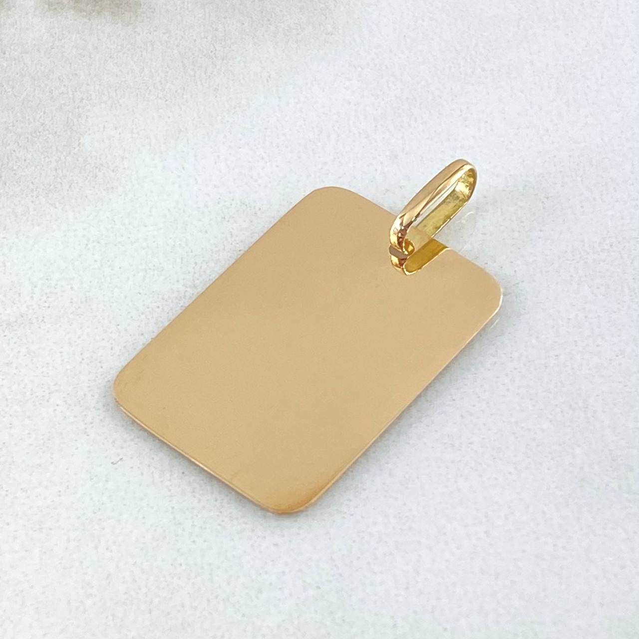 Pendant Plate 2.3gr / 3cm / 18K Gold ©