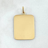 Pendant Plate 2.1gr / 3cm / 18K Gold ©