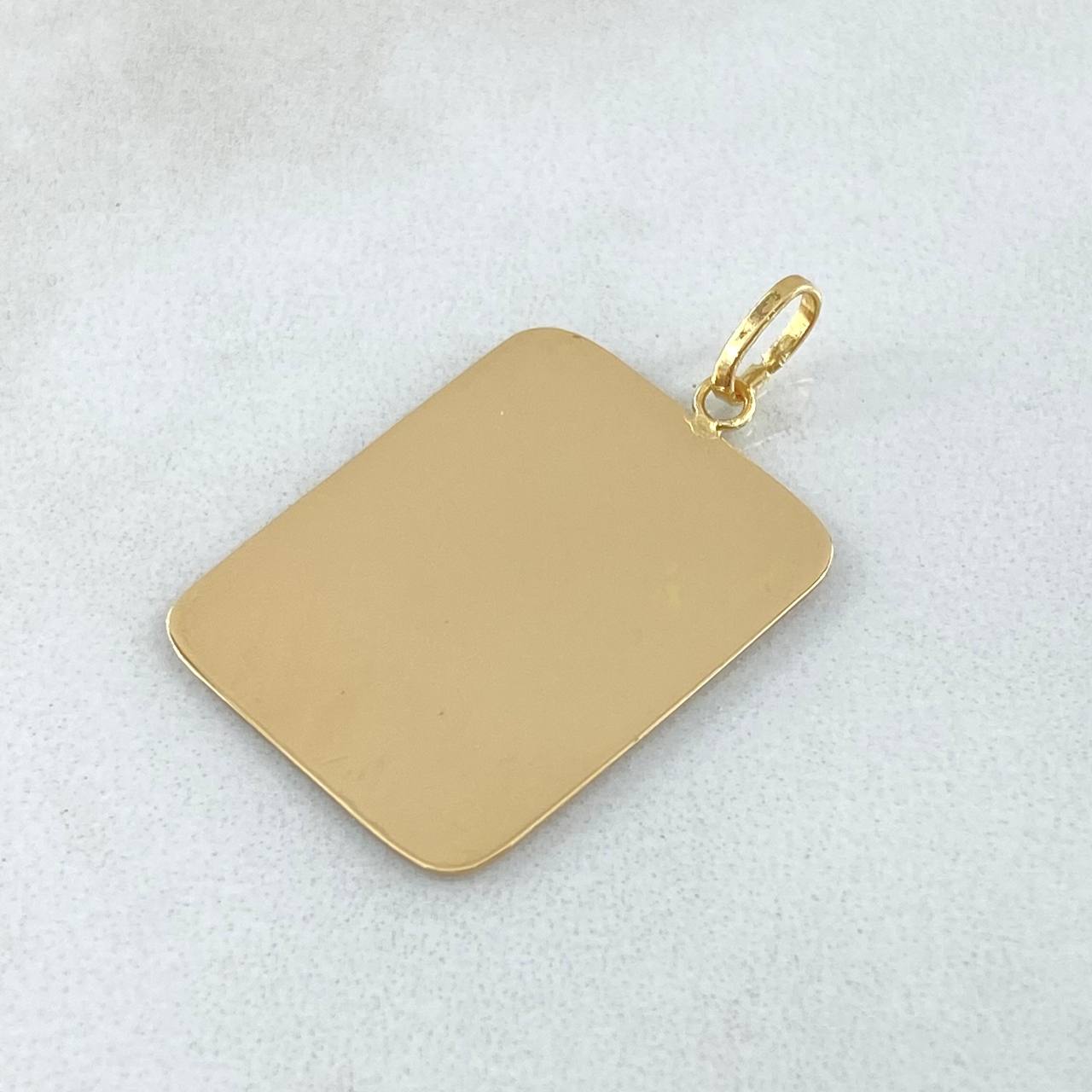 Pendant Plate 2.1gr / 3cm / 18K Gold ©