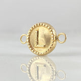 Charm Letter L 0.65gr / 1.7cm / 18K Gold