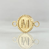 Herraje Letra M 0.55gr / 1.7cm / Oro 18K