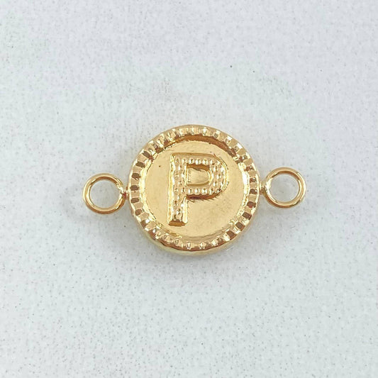 Charm Letter P 0.55gr / 0.7in / 18K Gold