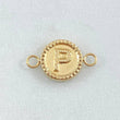 Charm Letter P 0.6gr / 1.7cm / 18K Gold