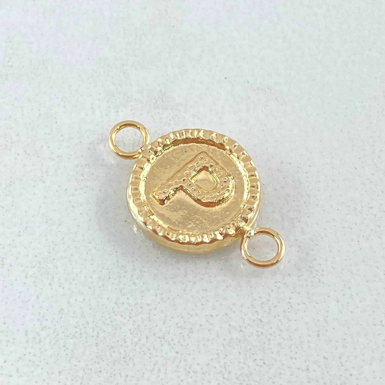 Charm Letter P 0.7gr / 0.7in / 18K Gold