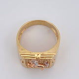 Horse Signet Ring 10.25gr / Size 10 / 18K Gold &