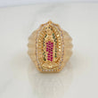 Anillo Virgen Guadalupe 12.3 g / T10 1/4 Oro Amarillo 18K