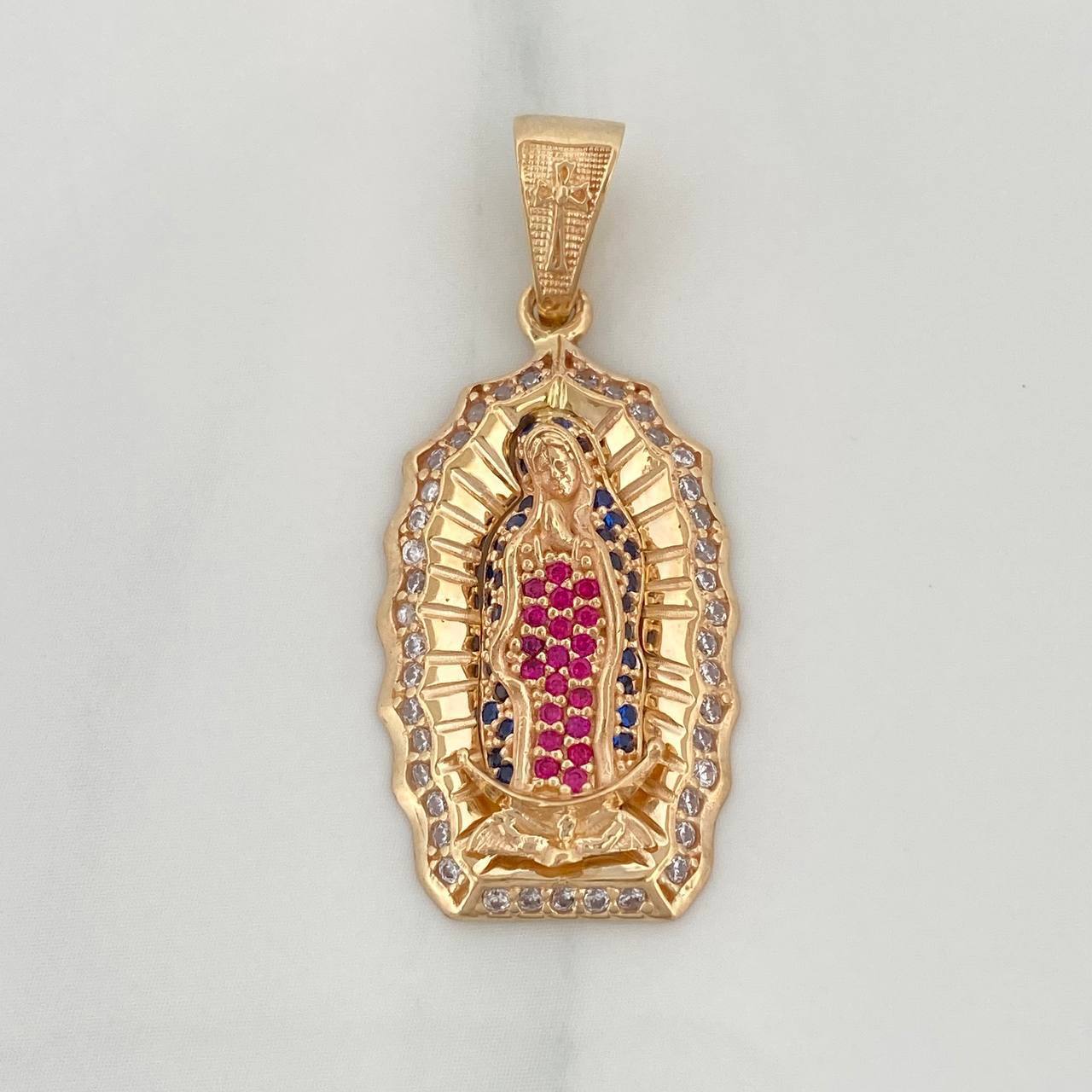 Dije Virgen Guadalupe 5.15 g / 1 1/2 in Oro Amarillo 18K