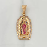 Dije Virgen Guadalupe 5.15 g / 1 1/2 in Oro Amarillo 18K