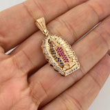 Dije Virgen Guadalupe 5.15 g / 1 1/2 in Oro Amarillo 18K