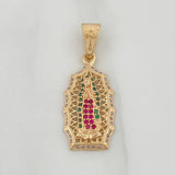 Dije Virgen Guadalupe 3.35 g / 1 1/4 in Oro Amarillo 18K