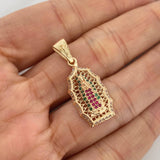 Dije Virgen Guadalupe 3.35 g / 1 1/4 in Oro Amarillo 18K