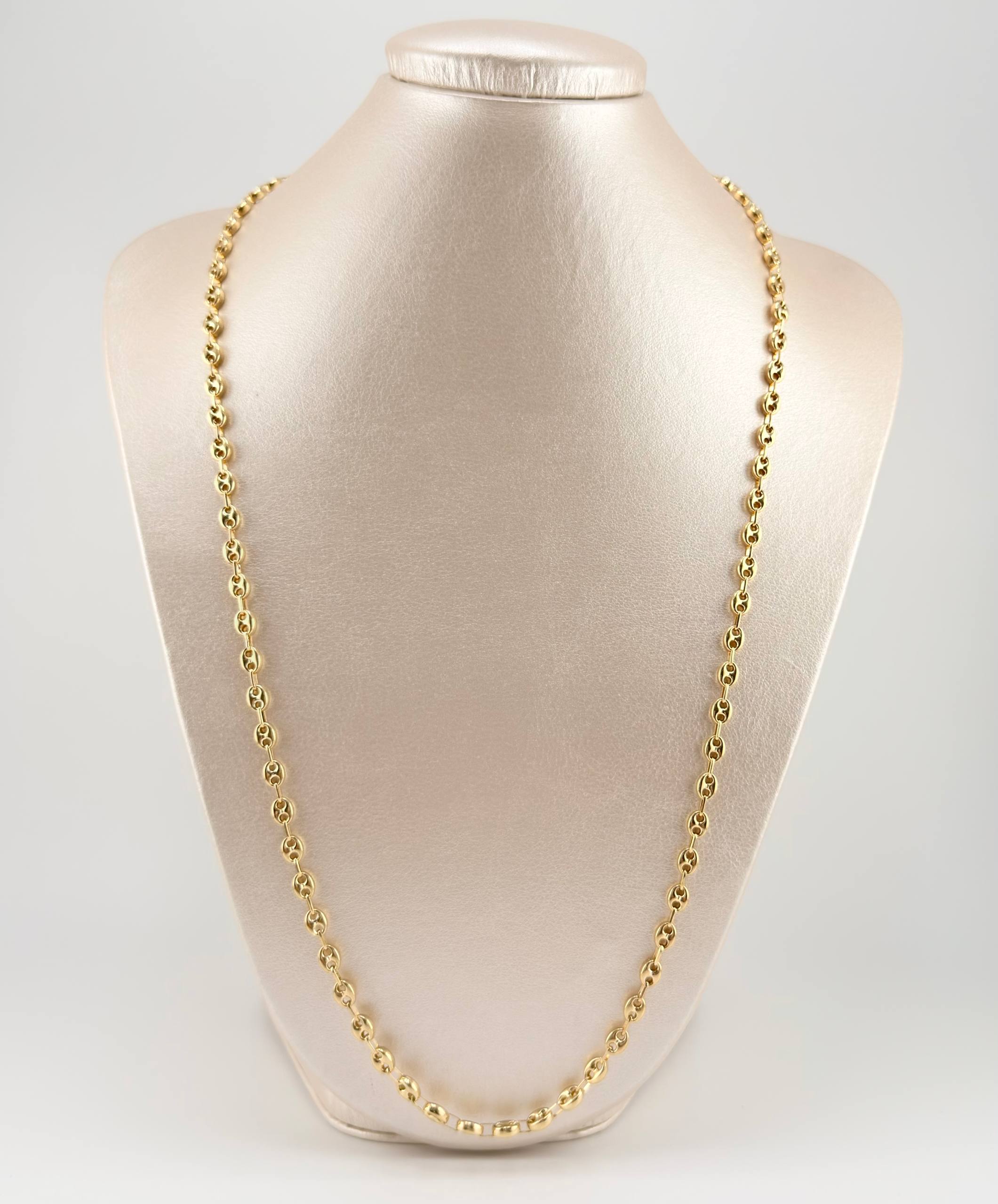 Cadena GC 10.7gr / 25 1/2 in / 4.7mm Oro Amarillo 18K