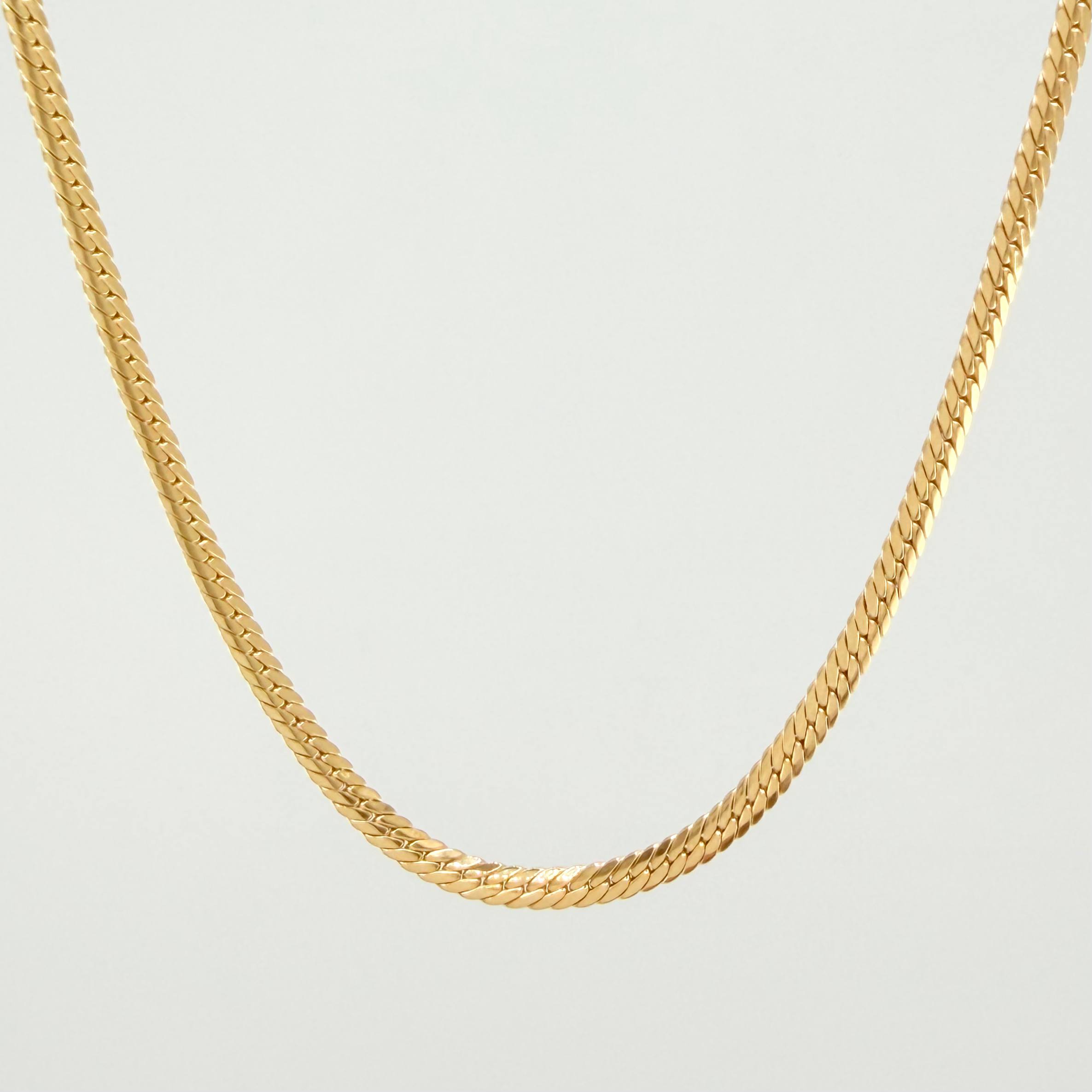 Cadena Serpiente 6.1gr / 19 3/4 in / 3mm Oro Amarillo +3 18K