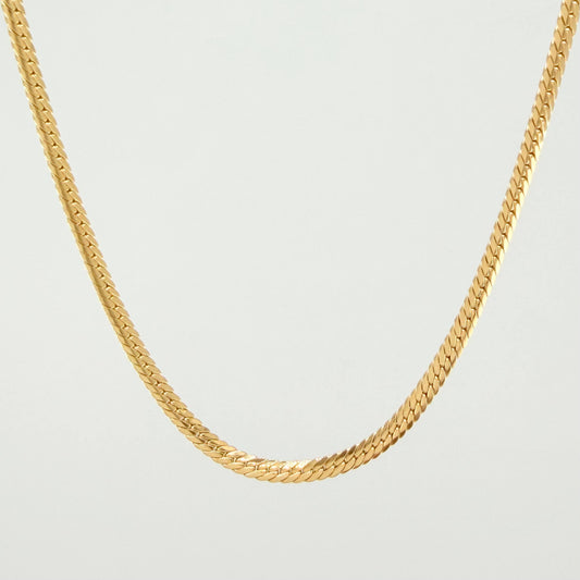 Cadena Serpiente 5.45gr / 17 3/4 in / 3mm Oro Amarillo +3 18K