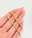 Cadena Serpiente 5.05 g / 15 3/4 in / 3.1 mm Oro Amarillo 18K