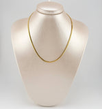 Cadena Serpiente 5gr / 15 3/4 in / 3mm Oro Amarillo +3 18K