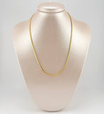 Cadena Serpiente 5.6gr / 17 3/4 in / 3mm Oro Amarillo +3 18K