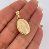 Dije Virgen Milagrosa 1.55gr / 3cm / Oro 18K $