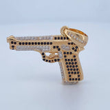 Pendant Gun 11.8gr / 3.4cm (1.3in) / 18K Gold $