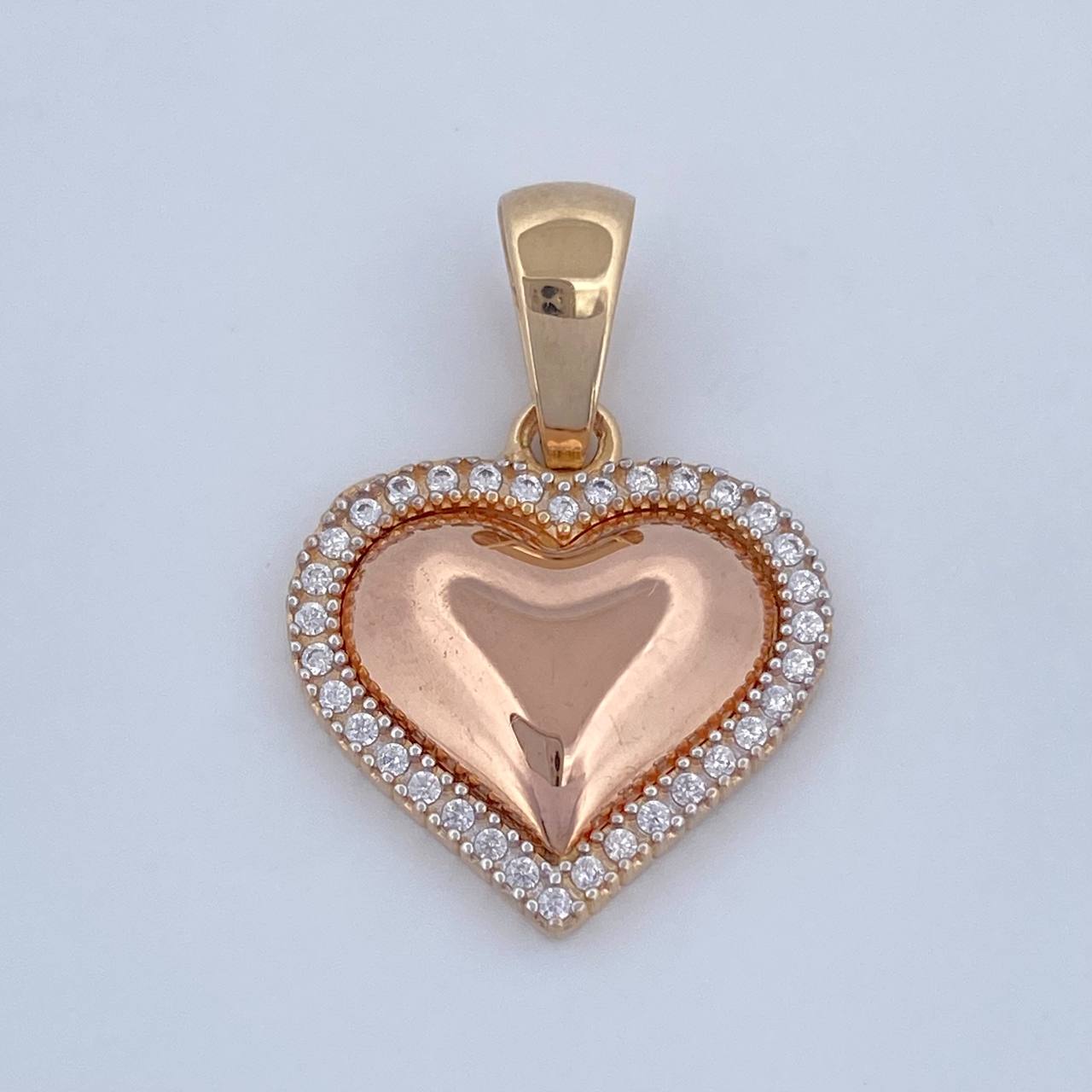 Pendant Heart 2.55gr / 2.5cm (1.0in) / 18K Gold $