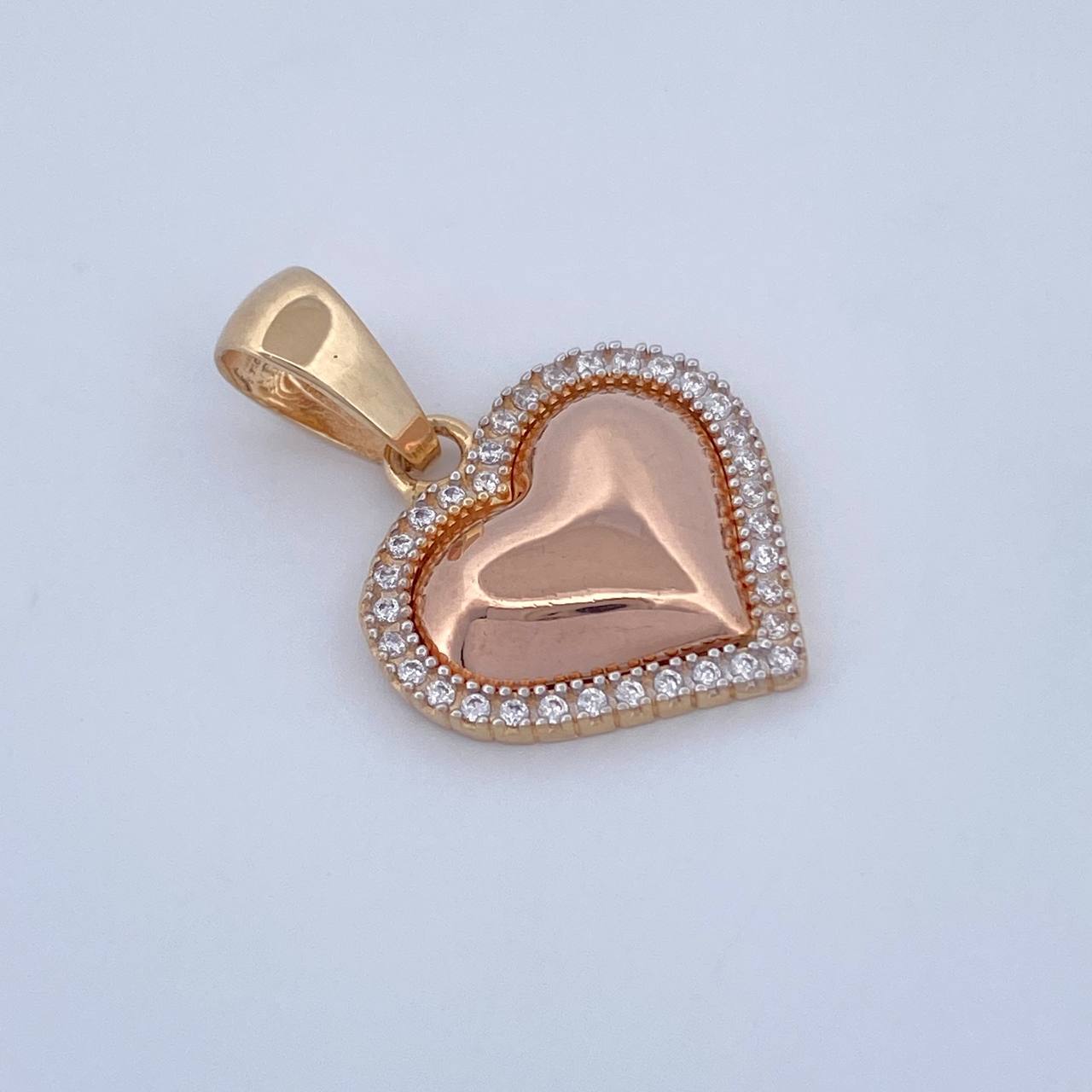 Pendant Heart 2.55gr / 2.5cm (1.0in) / 18K Gold $