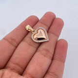 Pendant Heart 2.55gr / 2.5cm (1.0in) / 18K Gold $