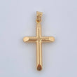 Pendant Cross 1.7gr / 3.8cm (1.5in) / 18K Gold $