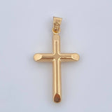 Pendant Cross 1.7gr / 3.8cm (1.5in) / 18K Gold $