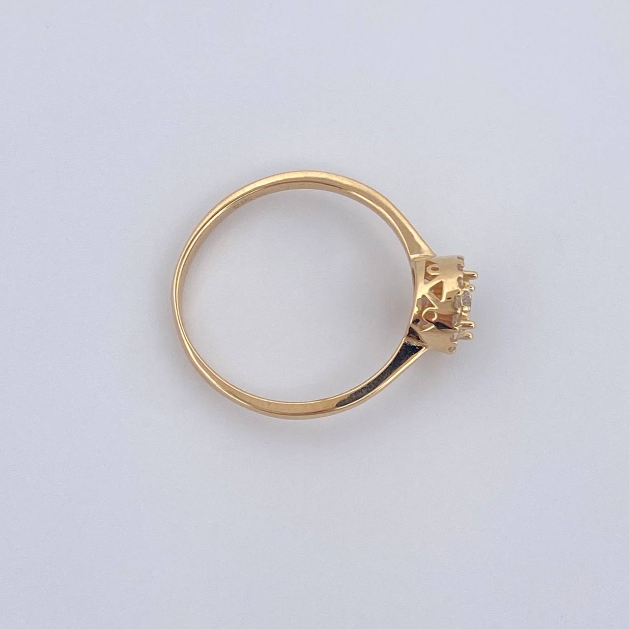Circle Ring 1.75gr / Size 5 / 18K Gold &