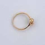 Circle Ring 1.75gr / Size 5 / 18K Gold &
