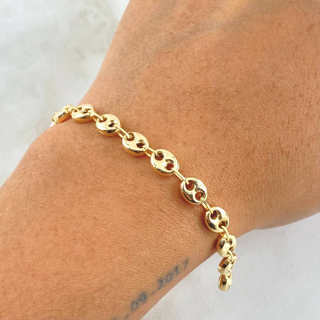 Pulso GC 5.15gr / 7 3/4 in / Oro Amarillo 18K ©
