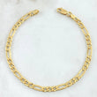 Figaro Bracelet 4.1gr / 20.5cm / 4.2mm Yellow Gold +0 18K