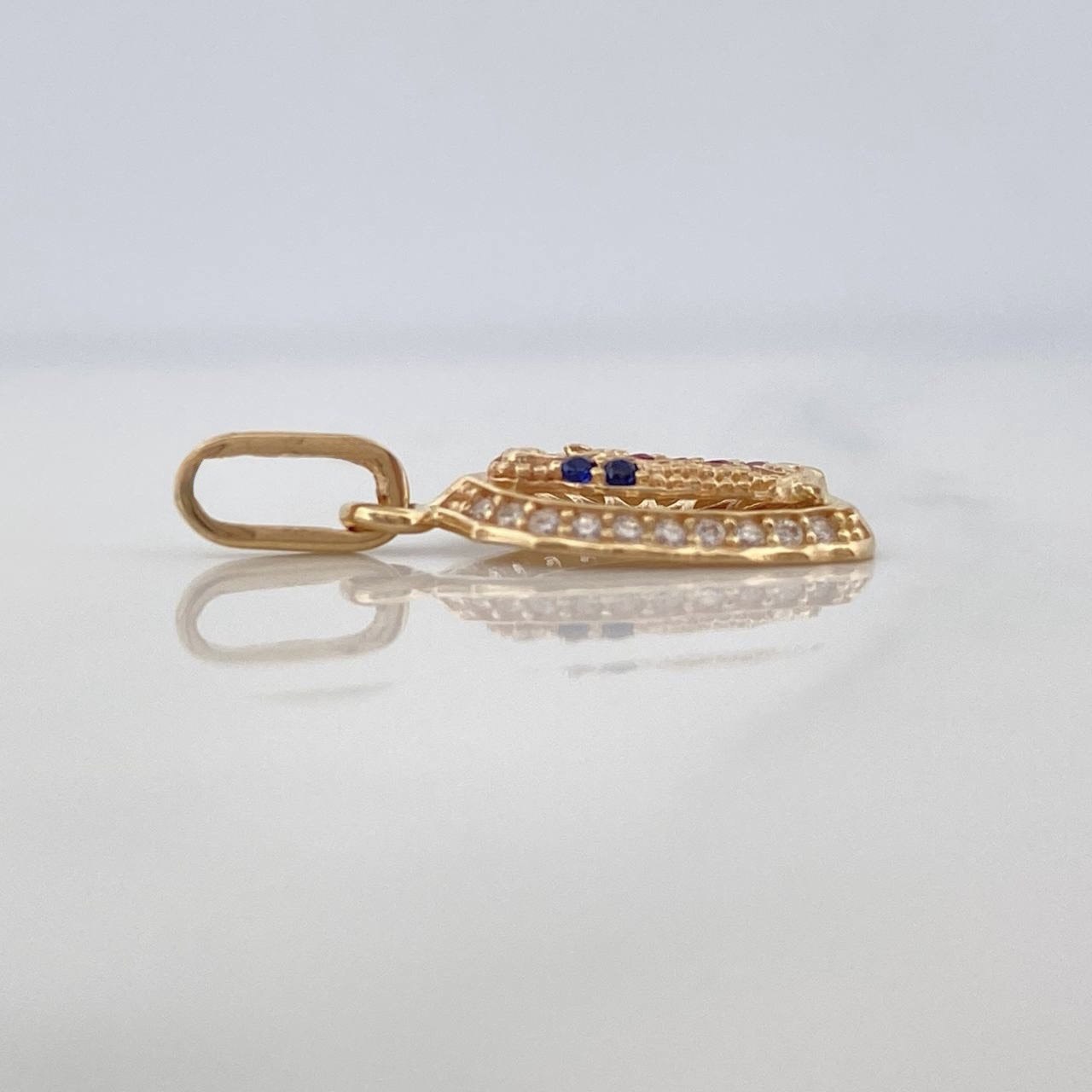 Dije Virgen Guadalupe 1.35 g / 3/4 in Oro Amarillo 18K