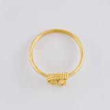 Anillo Luna Diamantado 1.1 g / T7 Oro Amarillo 18K